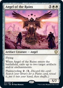 Image for Angel of the Ruins (11) (Commander 2021) - Magic: The Gathering