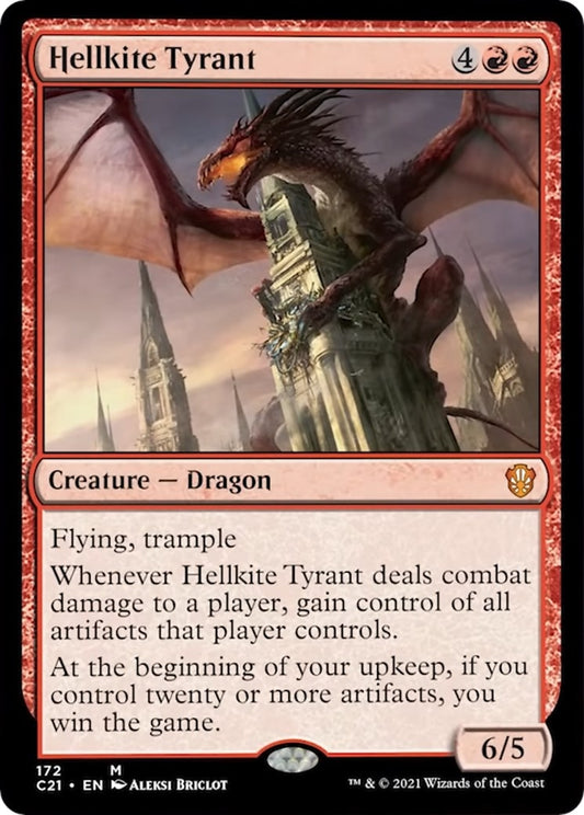 Image for Hellkite Tyrant (172) (Commander 2021) - Magic: The Gathering