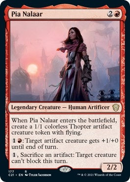 Image for Pia Nalaar (177) (Commander 2021) - Magic: The Gathering