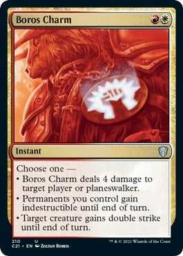 Image for Boros Charm (210) (Commander 2021) - Magic: The Gathering