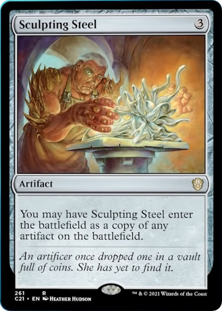 Image for Sculpting Steel (261) (Commander 2021) - Magic: The Gathering