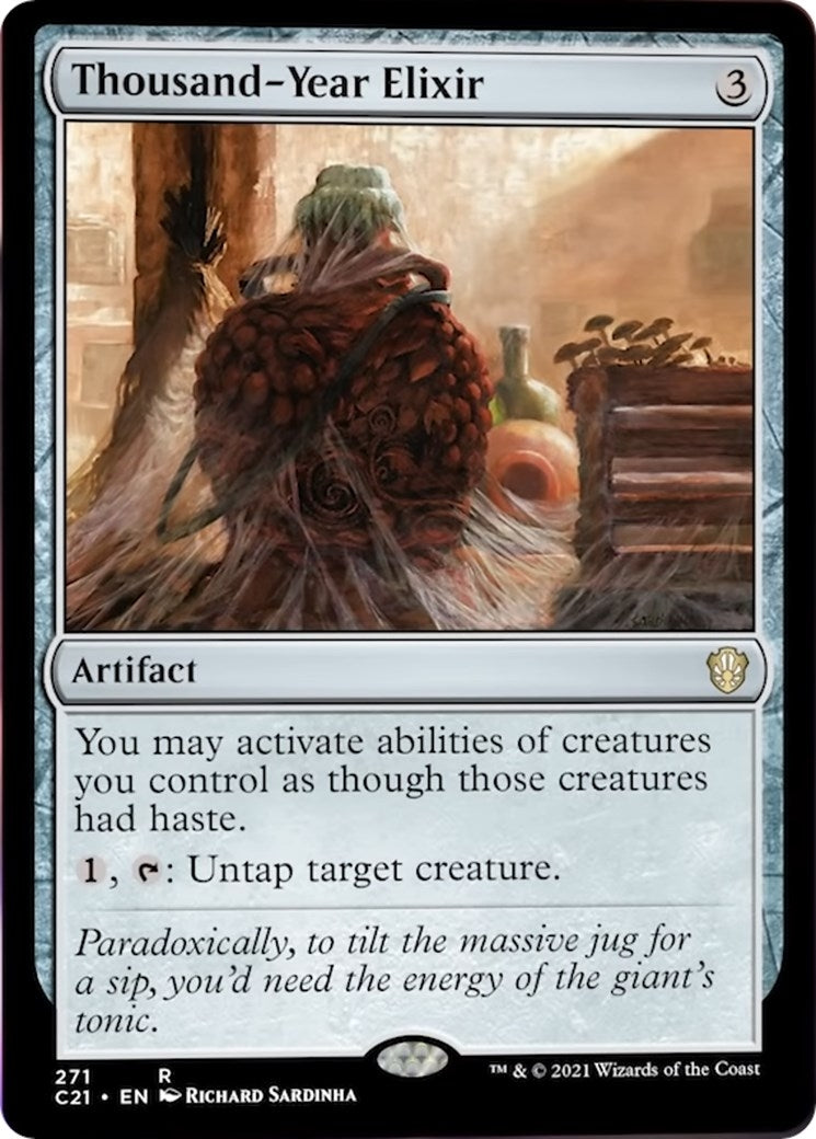 Image for Thousand-Year Elixir (271) (Commander 2021) - Magic: The Gathering