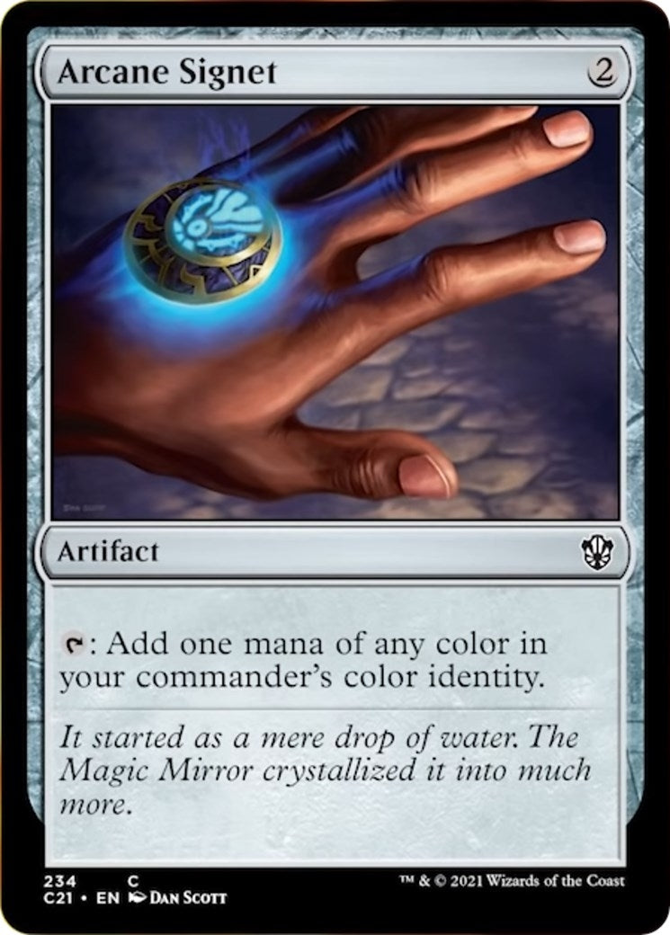 Image for Arcane Signet (234) (Commander 2021) - Magic: The Gathering