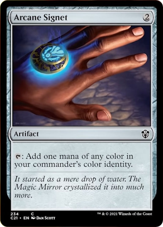 Image for Arcane Signet (234) (Commander 2021) - Magic: The Gathering