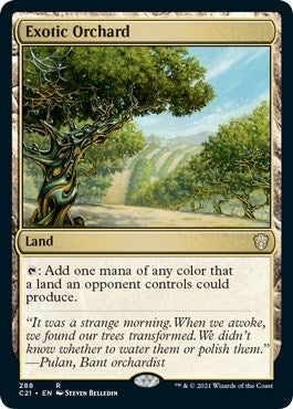 Image for Exotic Orchard (288) (Commander 2021) - Magic: The Gathering