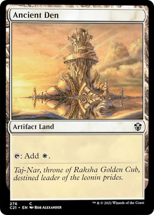 Image for Ancient Den (276) (Commander 2021) - Magic: The Gathering