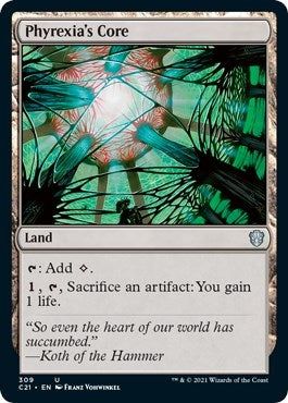 Image for Phyrexia's Core (309) (Commander 2021) - Magic: The Gathering