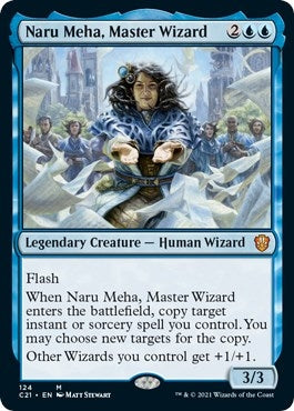 Image for Naru Meha, Master Wizard (124) (Commander 2021) - Magic: The Gathering