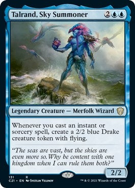 Image for Talrand, Sky Summoner (131) (Commander 2021) - Magic: The Gathering