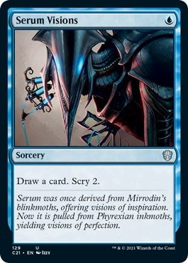 Image for Serum Visions (129) (Commander 2021) - Magic: The Gathering