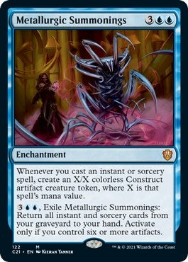 Image for Metallurgic Summonings (122) (Commander 2021) - Magic: The Gathering