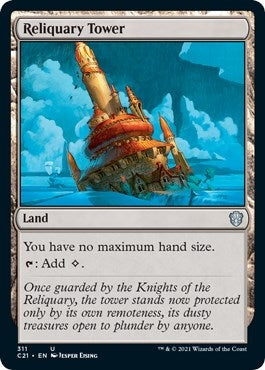 Image for Reliquary Tower (311) (Commander 2021) - Magic: The Gathering