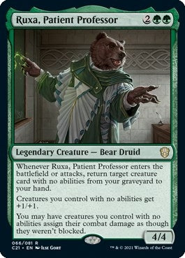 Image for Ruxa, Patient Professor (66) (Commander 2021) - Magic: The Gathering