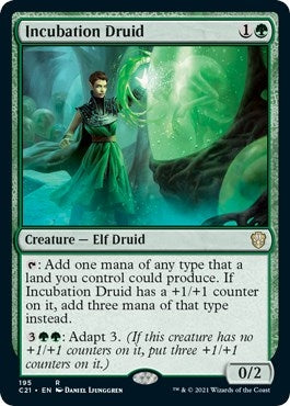 Image for Incubation Druid (195) (Commander 2021) - Magic: The Gathering
