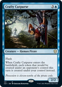 Image for Crafty Cutpurse (117) (Commander 2021) - Magic: The Gathering