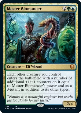 Image for Master Biomancer (224) (Commander 2021) - Magic: The Gathering