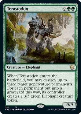 Image for Terastodon (207) (Commander 2021) - Magic: The Gathering