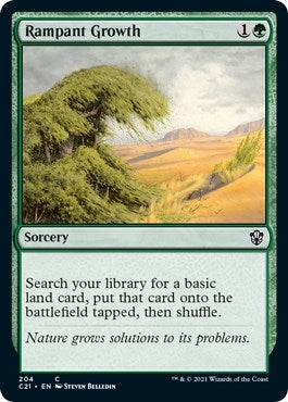 Image for Rampant Growth (204) (Commander 2021) - Magic: The Gathering