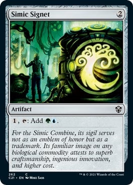 Image for Simic Signet (262) (Commander 2021) - Magic: The Gathering