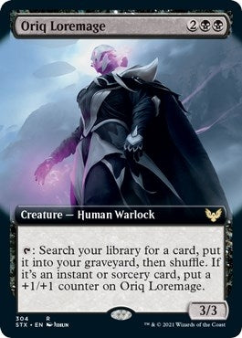 Image for Oriq Loremage (Extended Art) (304) (Strixhaven: School of Mages) - Magic: The Gathering