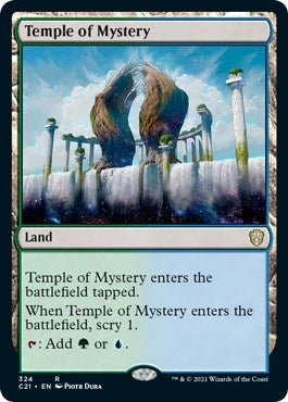 Image for Temple of Mystery (324) (Commander 2021) - Magic: The Gathering