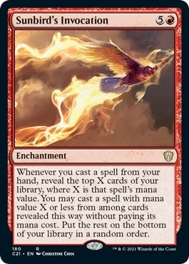 Image for Sunbird's Invocation (180) (Commander 2021) - Magic: The Gathering