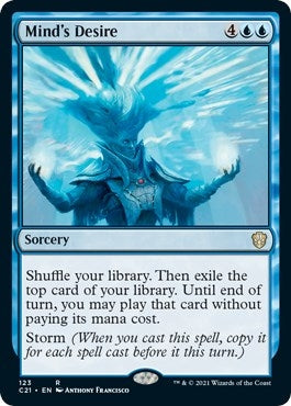 Image for Mind's Desire (123) (Commander 2021) - Magic: The Gathering