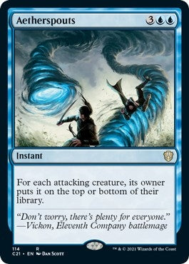 Image for Aetherspouts (114) (Commander 2021) - Magic: The Gathering