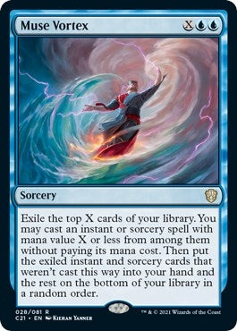Image for Muse Vortex (28) (Commander 2021) - Magic: The Gathering