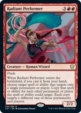 Image for Radiant Performer (54) (Commander 2021) - Magic: The Gathering