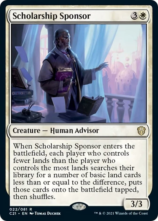 Image for Scholarship Sponsor (22) (Commander 2021) - Magic: The Gathering