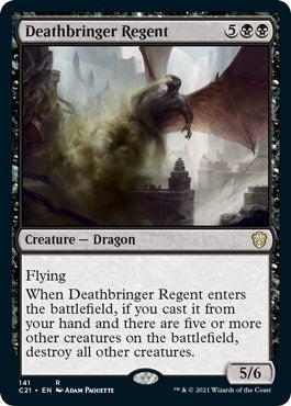 Image for Deathbringer Regent (141) (Commander 2021) - Magic: The Gathering