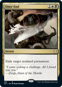Image for Utter End (232) (Commander 2021) - Magic: The Gathering