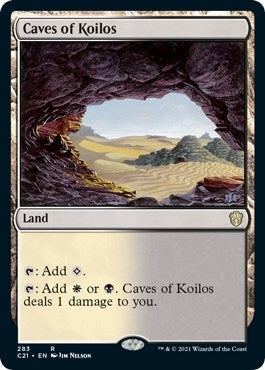 Image for Caves of Koilos (283) (Commander 2021) - Magic: The Gathering
