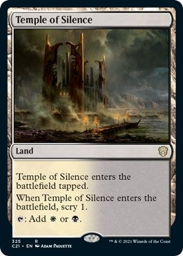 Image for Temple of Silence (325) (Commander 2021) - Magic: The Gathering