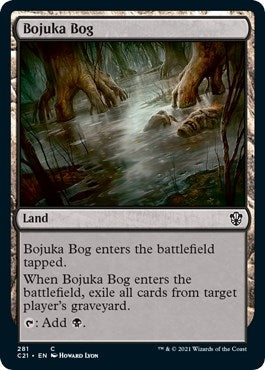 Image for Bojuka Bog (281) (Commander 2021) - Magic: The Gathering