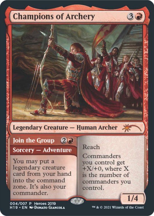 Image for Champions of Archery (4) (Unique and Miscellaneous Promos) - Magic: The Gathering