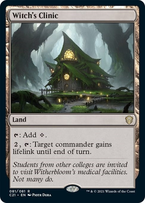 Image for Witch's Clinic (81) (Commander 2021) - Magic: The Gathering