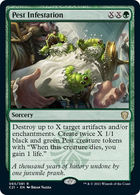 Image for Pest Infestation (65) (Commander 2021) - Magic: The Gathering