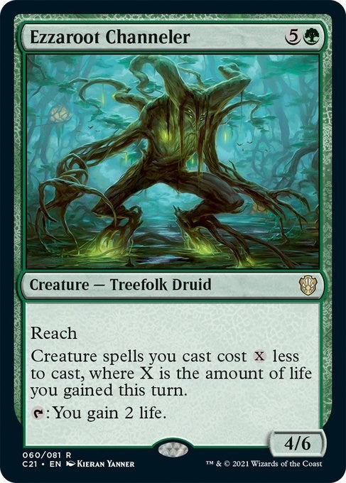 Image for Ezzaroot Channeler (60) (Commander 2021) - Magic: The Gathering