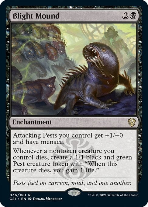 Image for Blight Mound (36) (Commander 2021) - Magic: The Gathering