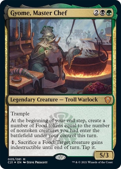 Image for Gyome, Master Chef (5) (Commander 2021) - Magic: The Gathering