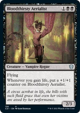 Image for Bloodthirsty Aerialist (136) (Commander 2021) - Magic: The Gathering