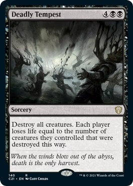 Image for Deadly Tempest (140) (Commander 2021) - Magic: The Gathering