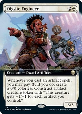 Image for Digsite Engineer (Extended Art) (342) (Commander 2021) - Magic: The Gathering