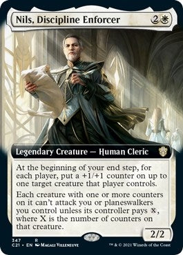 Image for Nils, Discipline Enforcer (Extended Art) (347) (Commander 2021) - Magic: The Gathering
