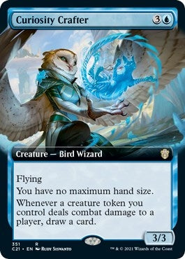 Image for Curiosity Crafter (Extended Art) (351) (Commander 2021) - Magic: The Gathering