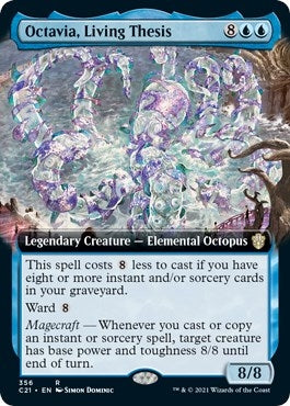 Image for Octavia, Living Thesis (Extended Art) (356) (Commander 2021) - Magic: The Gathering