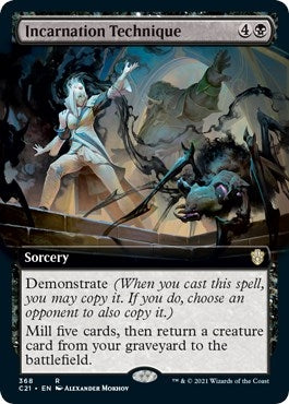 Image for Incarnation Technique (Extended Art) (368) (Commander 2021) - Magic: The Gathering