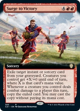 Image for Surge to Victory (Extended Art) (385) (Commander 2021) - Magic: The Gathering